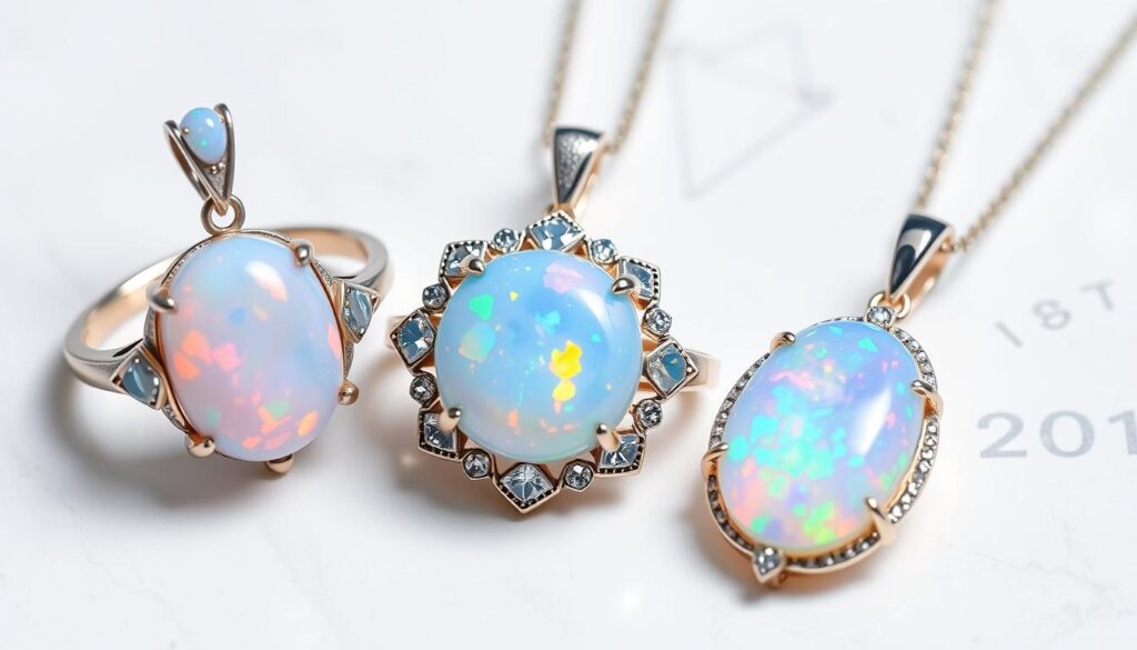 Moderner Opalschmuck Design Moderner Opalschmuck Design